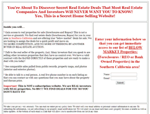 Tablet Screenshot of californiahomesrepos.com